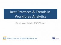 Best Practices & Trends in Workforce Analytics