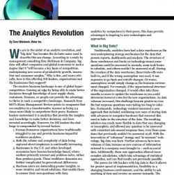 The Analytics Revolution