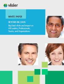 Beyond Big Data—Big Data’s Role and Impact on HR Leaders, Professionals, Teams, and Organizations