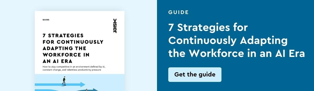 Download the 7 Strategies for Continuously Adapting the Workforce in an AI Era.