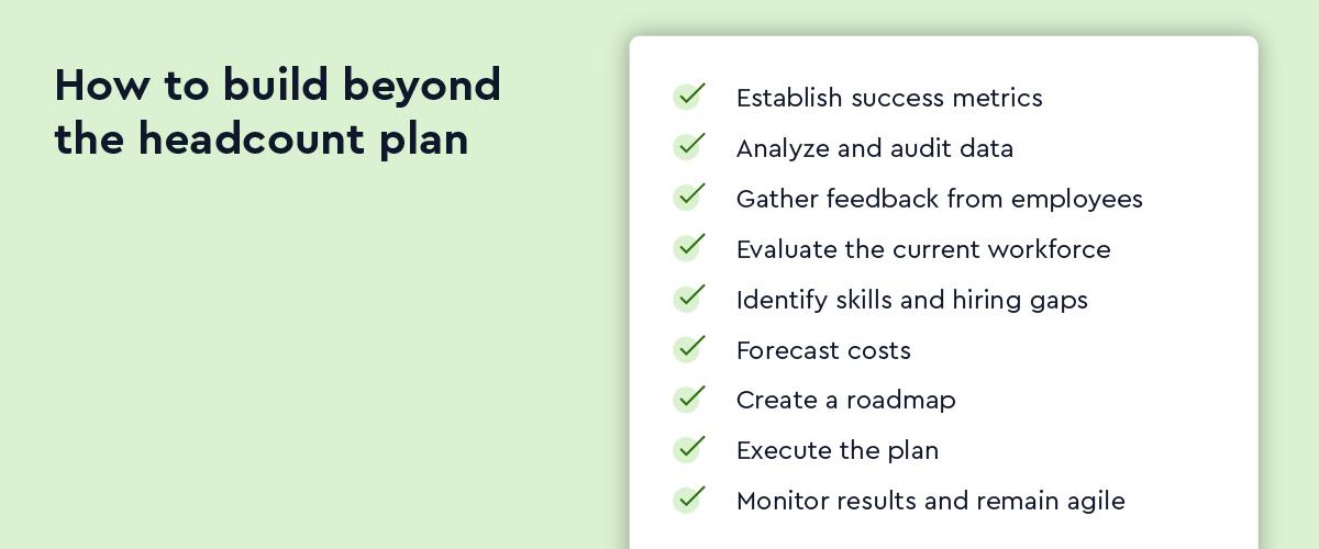headcount plan: step-by-step framework