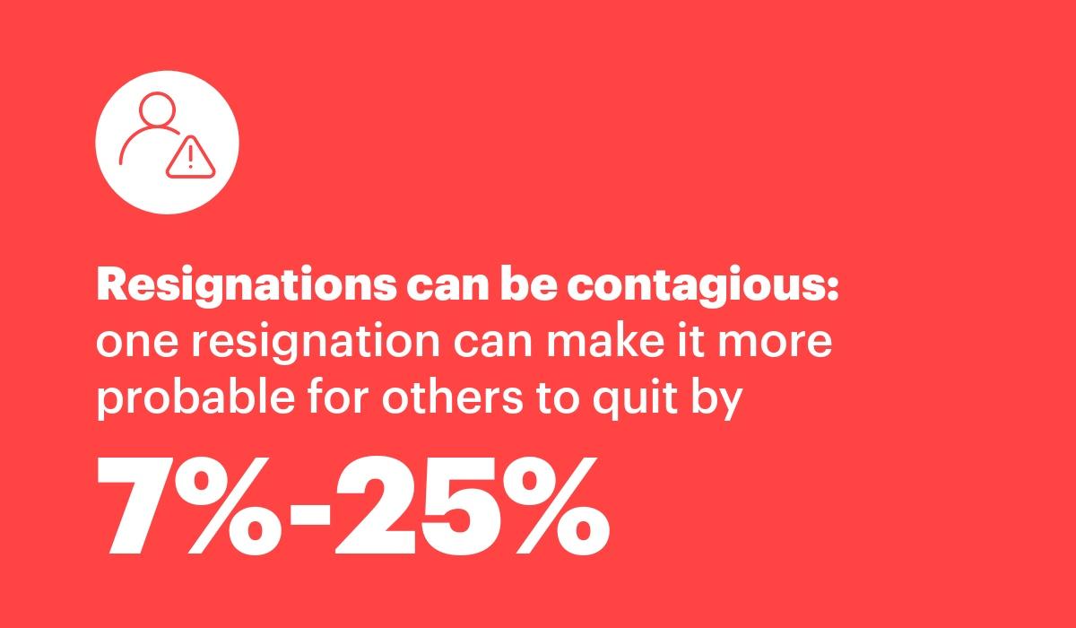 Resignations can be contagious