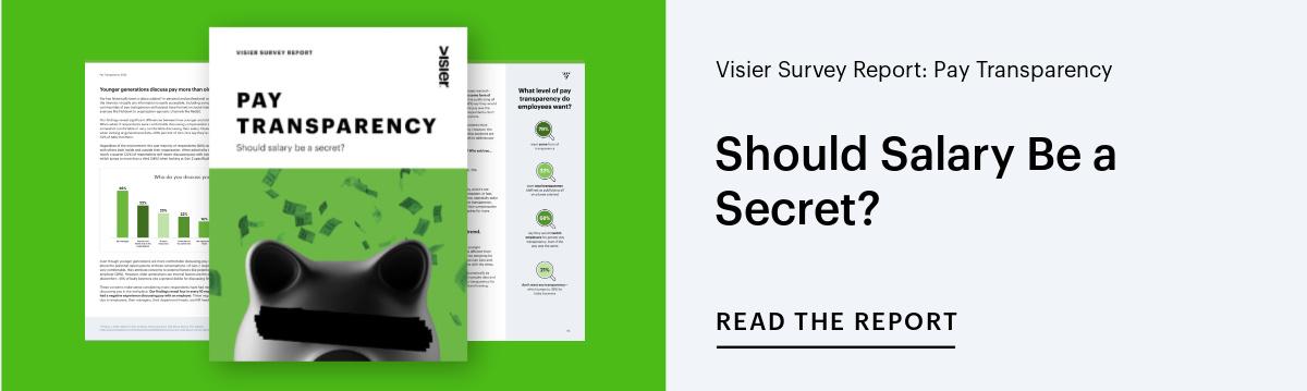 pay transparency report read now