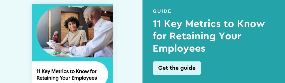 11 key metrics to know for retaining employees retention strategies guide