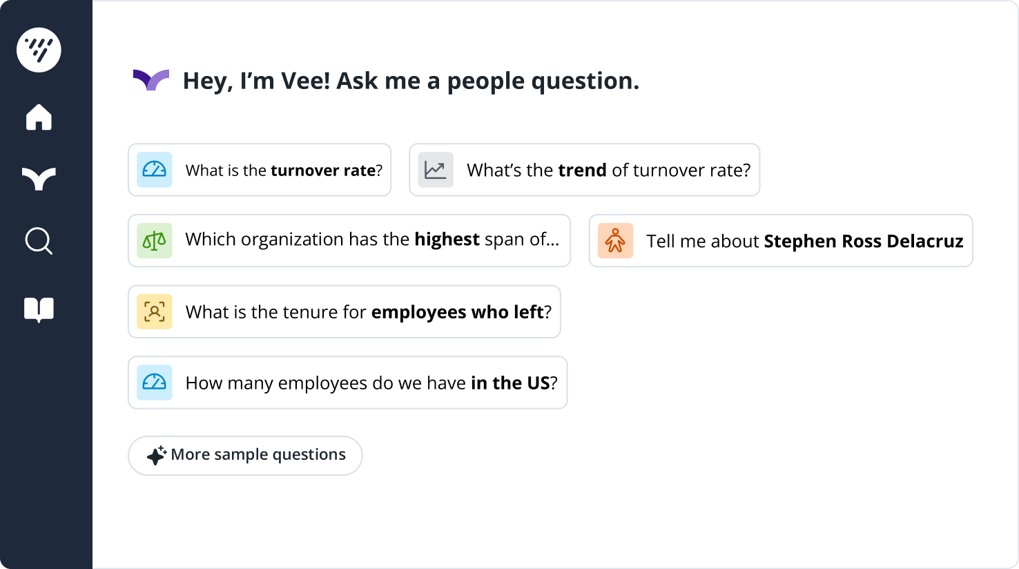 Vee: Instant people insights for anyone, anywhere
