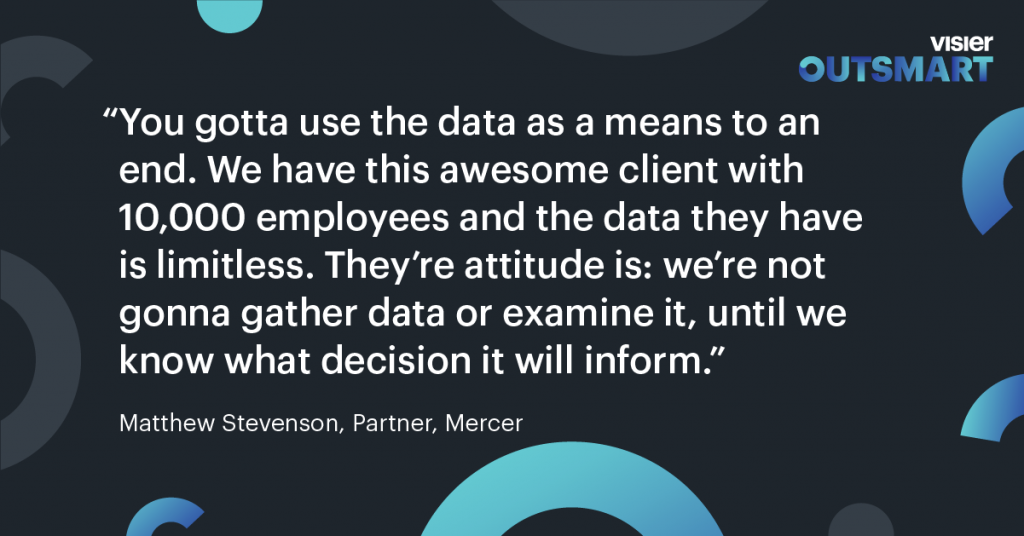 Data informing decisions