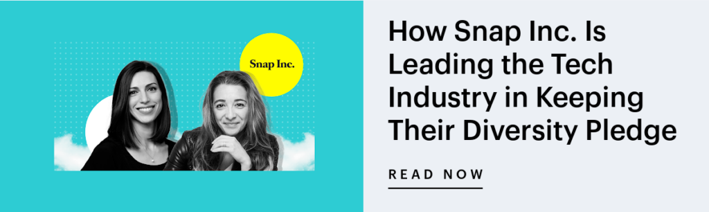 how snapchat is leading the tech industry in keeping their diversity pledge