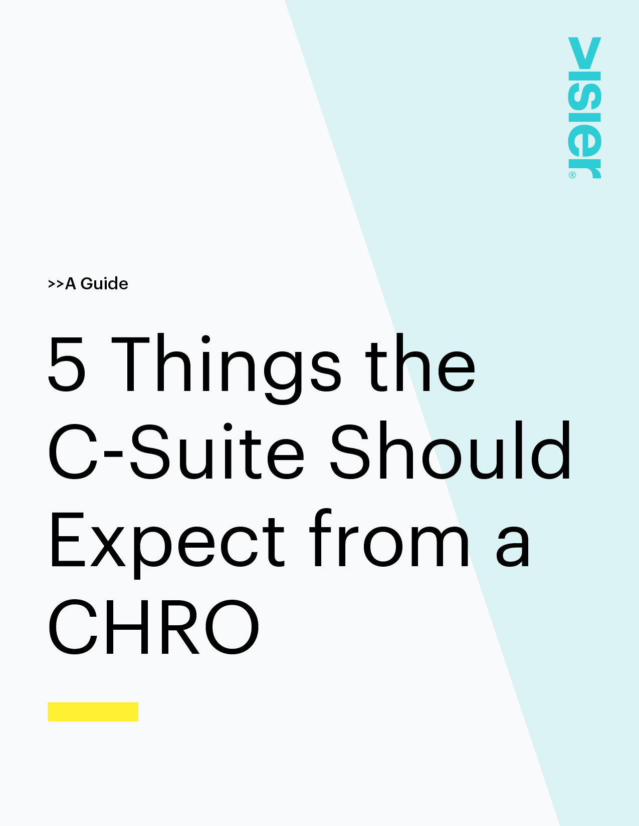 Five things c-suite should expect chro cover