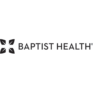 Baptist Health logo black
